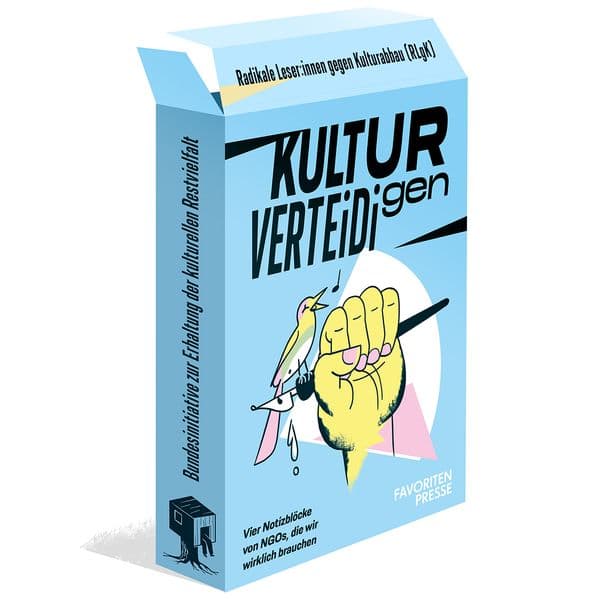 Notizblock-Set - Kultur verteidigen
