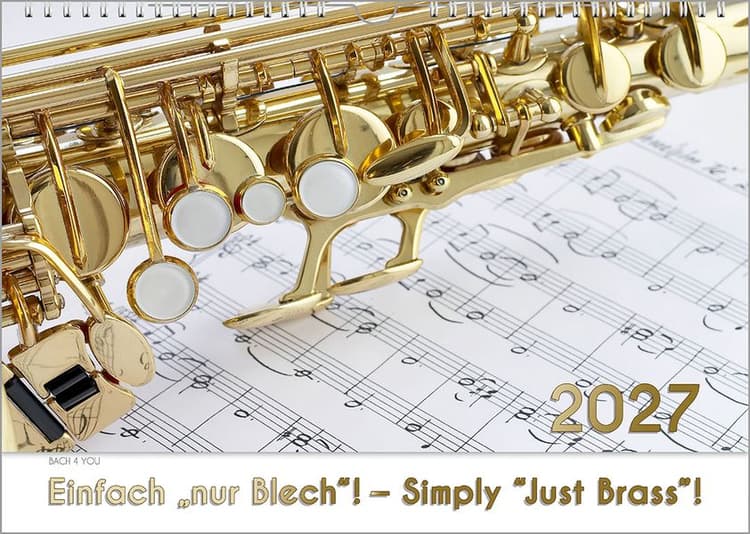 Blech-Instrumente - Musik-Kalender 2027, DIN A4