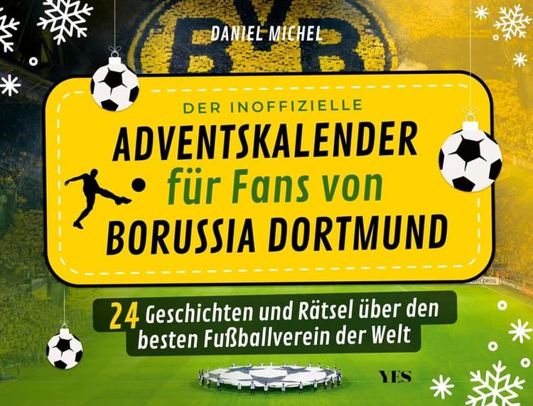 Der inoffizielle Adventskalender für Fans von Borussia Dortmund 