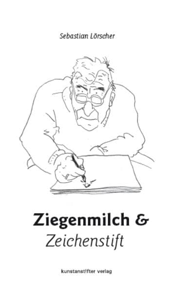 Ziegenmilch und Zeichenstift