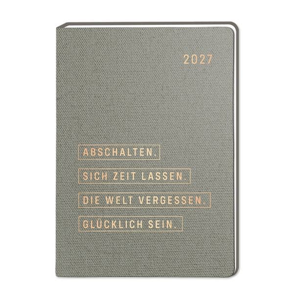 Terminplaner NatureArt 2027 Spruch