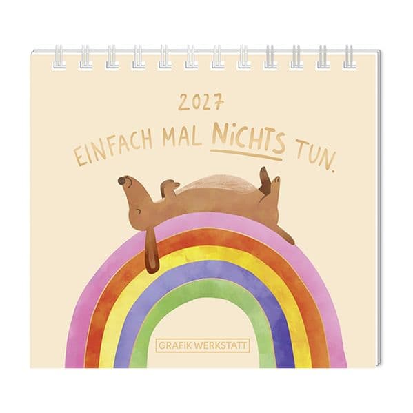 Mini-Kalender 2027 Einfach mal nichts tun