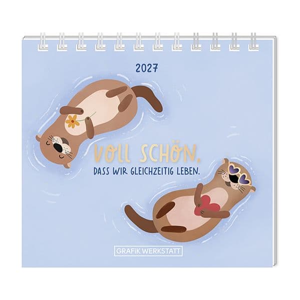 Mini-Kalender 2027 Voll schön