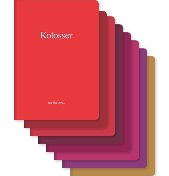 Bibeljournale - Paket (Kolosser - Offenbarung)