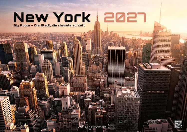 New York - die Stadt, die niemals schläft - 2027 - Kalender DIN A2