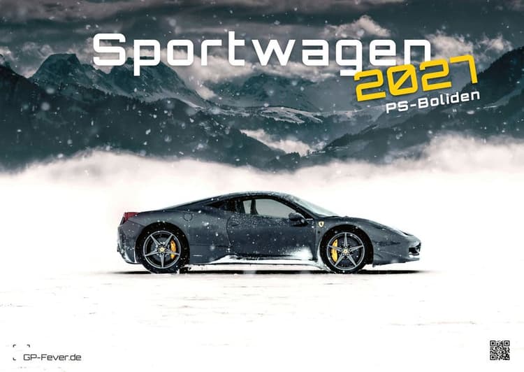Sportwagen - PS-Boliden - 2027 - Kalender DIN A2
