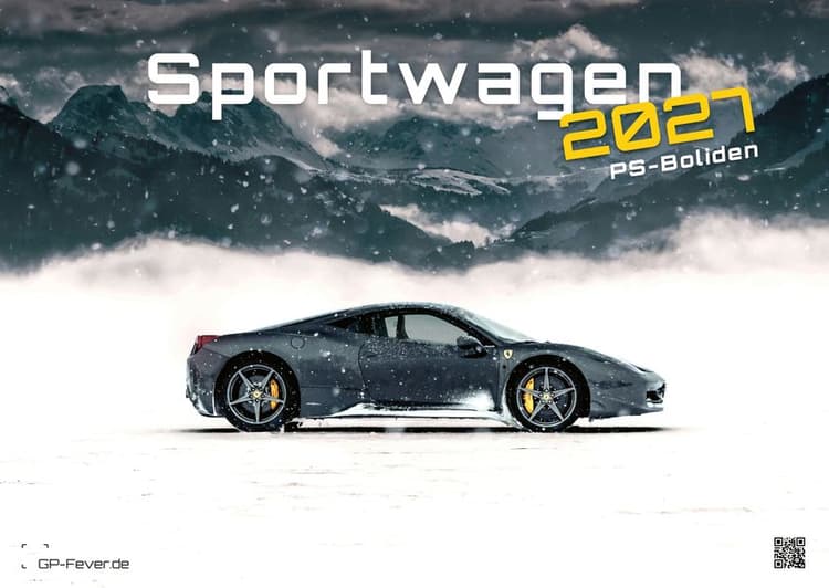 Sportwagen - PS-Boliden - 2027 - Kalender DIN A3