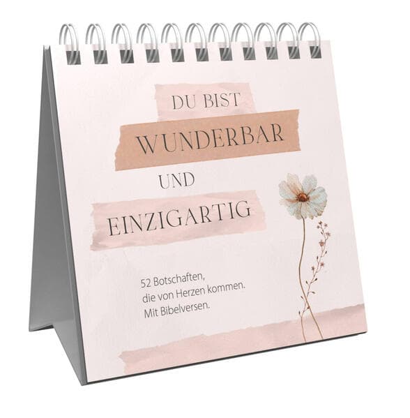 Du bist wunderbar und einzigartig – Aufstellbuch