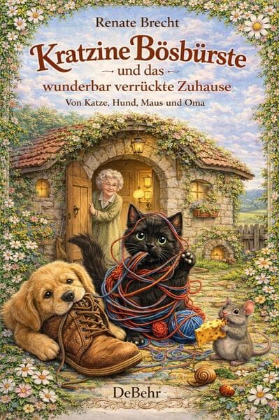 Kratzine Bösbürste und das wunderbar verrückte Zuhause - Von Katze, Hund, Maus und Oma