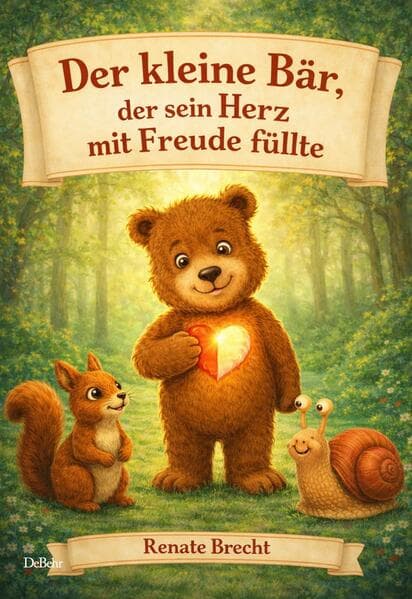 Der kleine Bär, der sein Herz mit Freude füllte