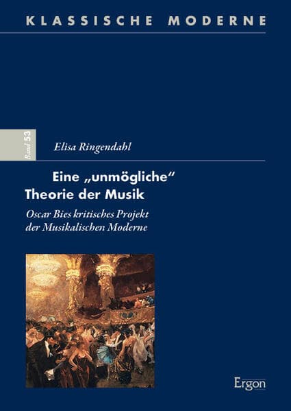 Eine "unmögliche" Theorie der Musik