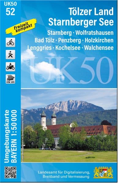 UK50-52 Tölzer Land, Starnberger See