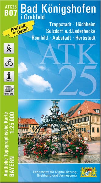 ATK25-B07 Bad Königshofen i.Grabfeld (Amtliche Topographische Karte 1:25000)