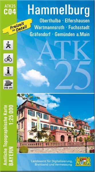 ATK25-C04 Hammelburg (Amtliche Topographische Karte 1:25000)