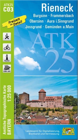 ATK25-C03 Rieneck (Amtliche Topographische Karte 1:25000)