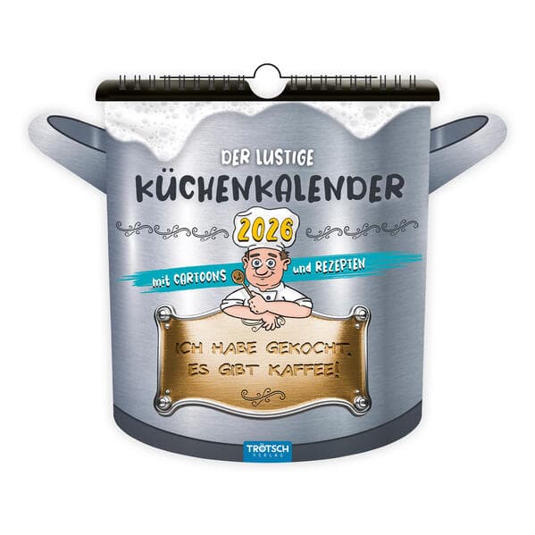 Trötsch Formkalender Der lustige Küchenkalender 2026