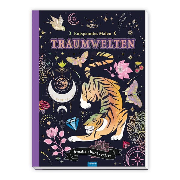 TRÖTSCH - Malbuch Entspanntes Malen Traumwelten