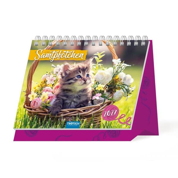 TRÖTSCH - Aufstellkalender Samtpfötchen 2027