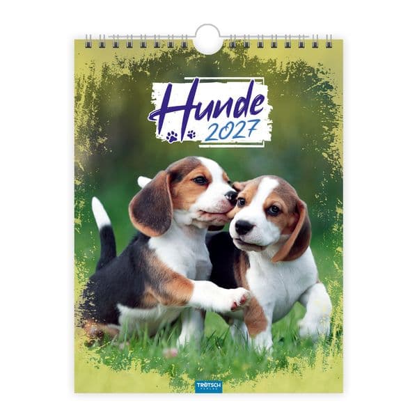 TRÖTSCH - Notizkalender zum Hängen Hunde 2027