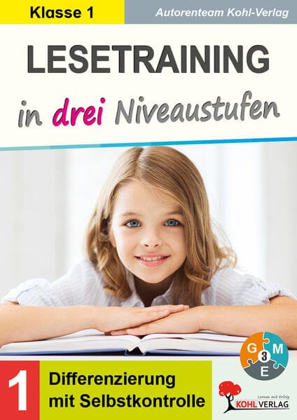 Lesetraining in drei Niveaustufen / Klasse 1