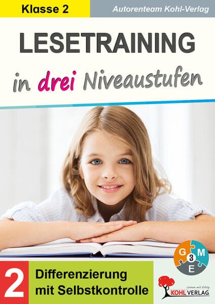 Lesetraining in drei Niveaustufen / Klasse 2