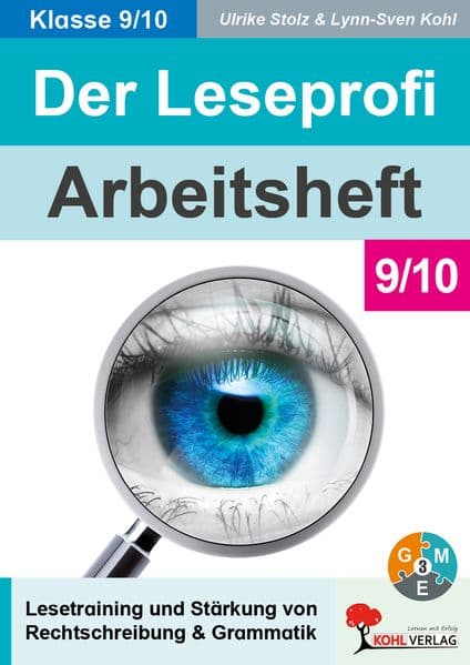 Der Leseprofi / Arbeitsheft - Fit durch Lesetraining / Klasse 9-10