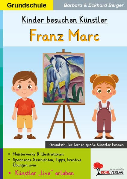 Kinder besuchen Künstler / Franz Marc