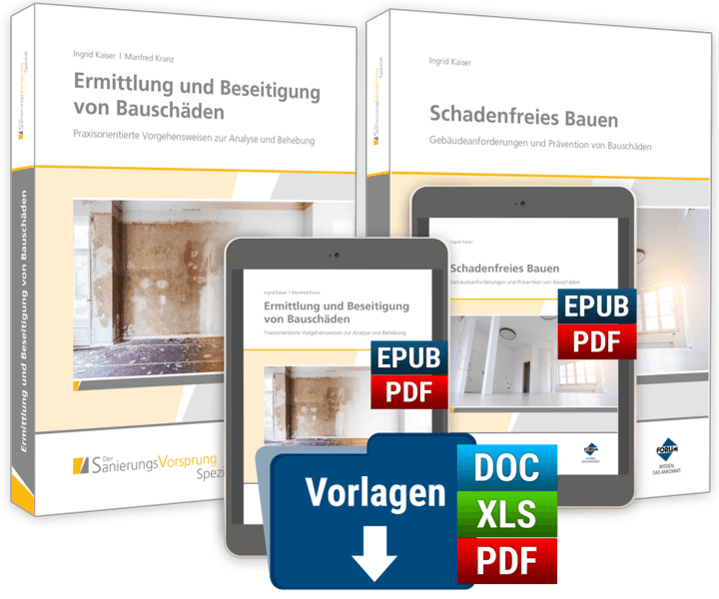 Schadenfreies Bauen sowie Ermittlung und Beseitigung von Bauschäden