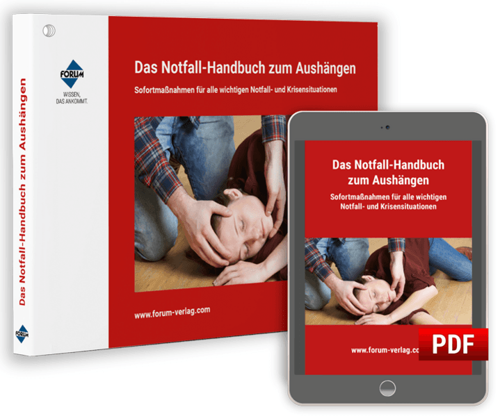 Das Notfallhandbuch zum Aushängen