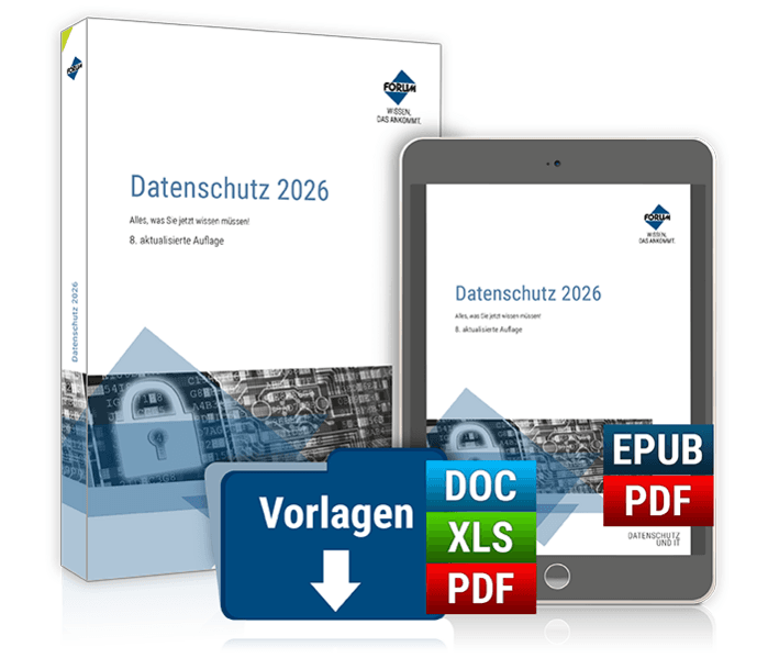 Datenschutz 2026. Premium-Ausgabe: Buch und E-Book (PDF+EPUB) + digitale Arbeitshilfen