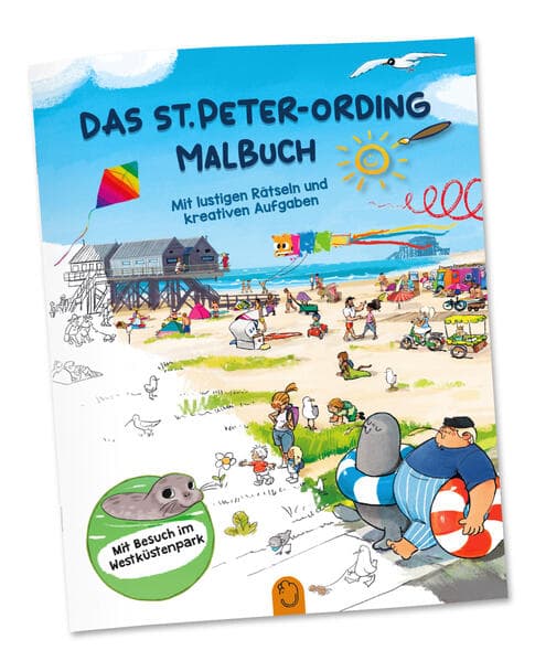 Das St. Peter-Ording Malbuch
