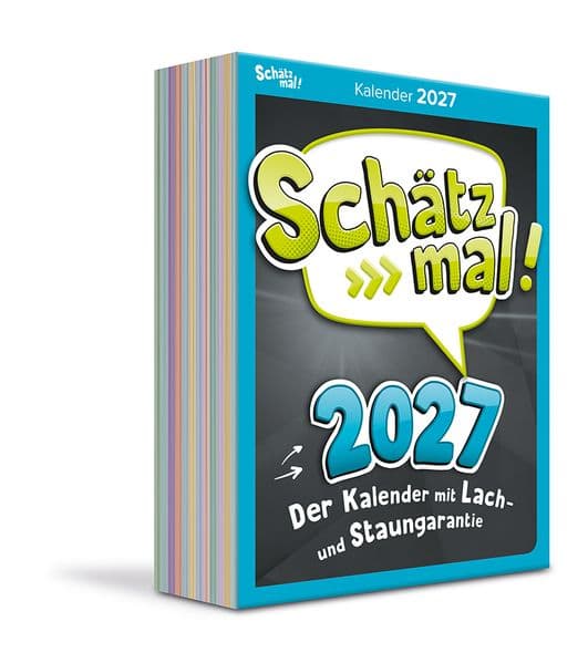 Schätz mal! Kalender 2027