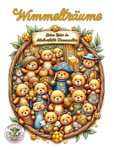 Wimmelträume - Deine Reise in detailverliebte Traumwelten
