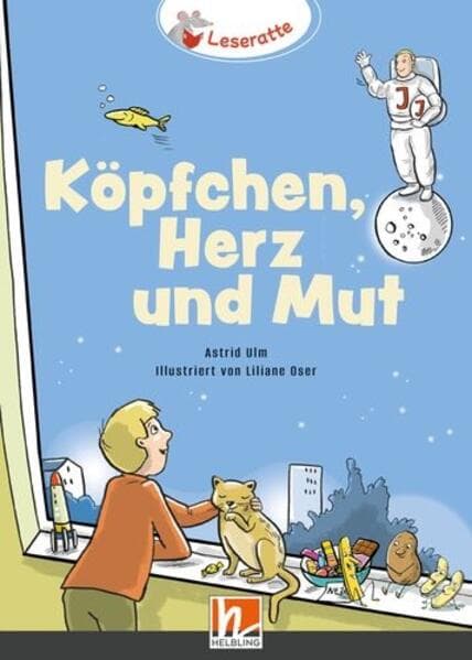 Leseratte - Köpfchen, Herz und Mut