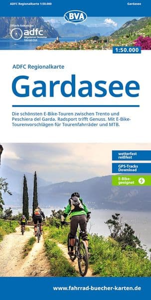 BVA ADFC Regionalkarte Gardasee 1:50.000