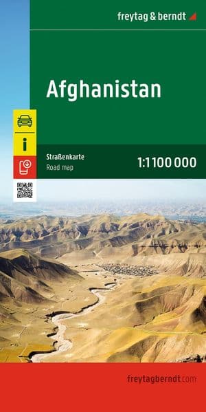 freytag & berndt Straßenkarte Afghanistan 1:1,1 Mio