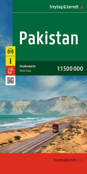 freytag & berndt Straßenkarte Pakistan 1:1,5 Mio