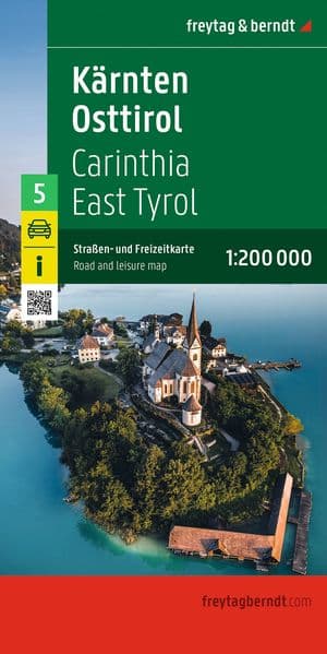 freytag & berndt Straßenkarte Kärnten - Osttirol 1:200.000