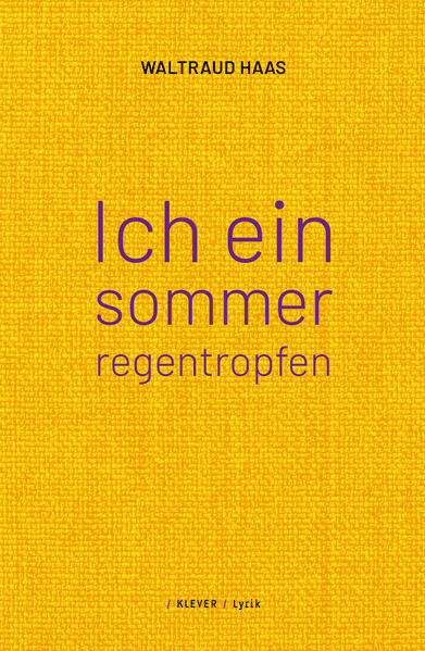 ich ein sommerregentropfen