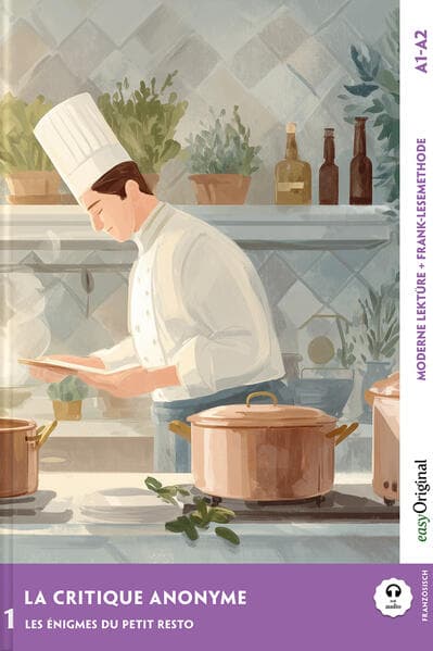 La critique anonyme - Französische Krimi-Lektüre A1-A2