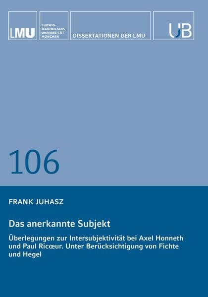 Das anerkannte Subjekt