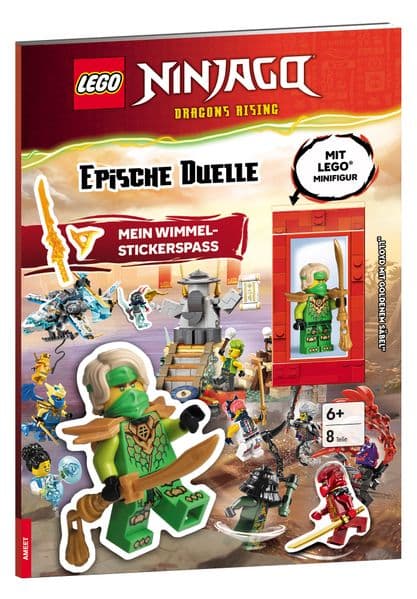 LEGO® NINJAGO® - Epische Duelle - Mein Wimmel-Stickerspaß
