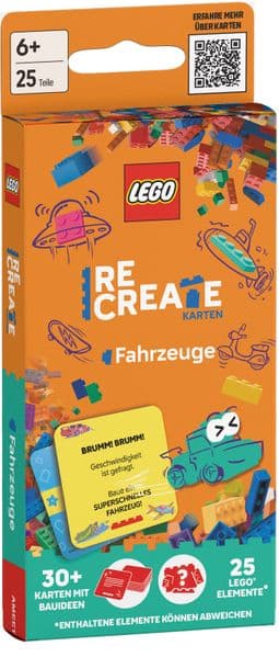 LEGO® Books - ReCreate Karten - Fahrzeuge