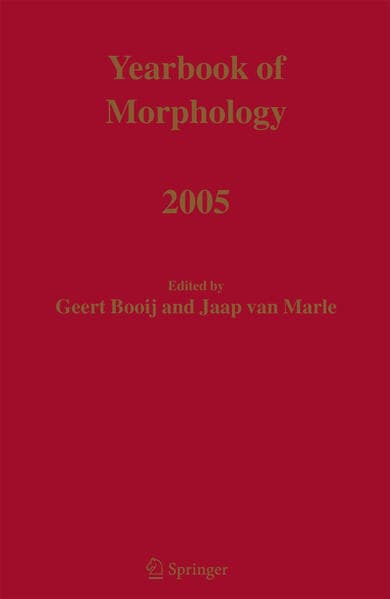 Yearbook of Morphology 2005