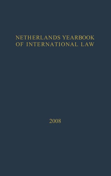 Netherlands Yearbook of International Law - 2008