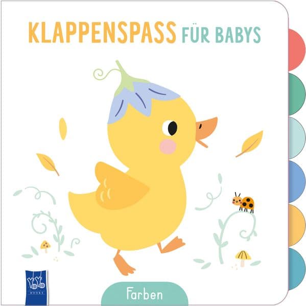 Klappenspaß für Babys - Farben