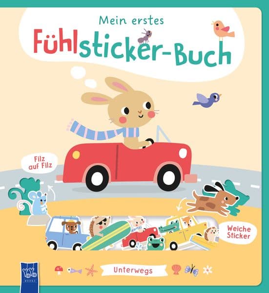 Mein erstes Fühlsticker-Buch - Unterwegs