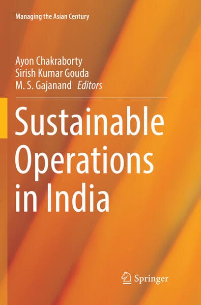 Sustainable Operations in India