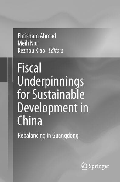 Fiscal Underpinnings for Sustainable Development in China