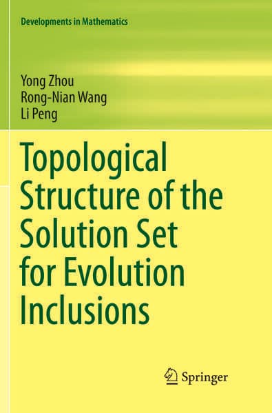 Topological Structure of the Solution Set for Evolution Inclusions